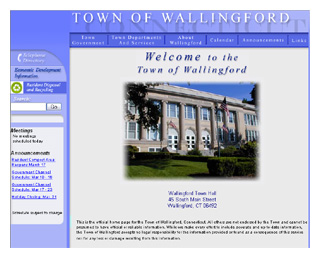 Official Town of Wallingford CT website